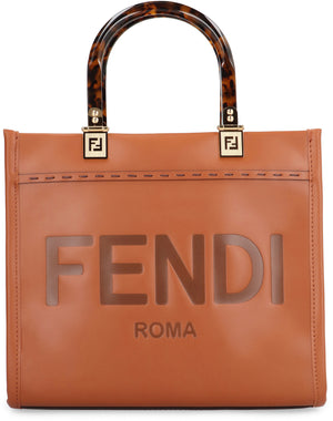 Borsa a mano Sunshine piccola in pelle-1